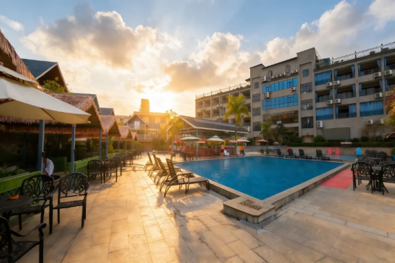 康輝旅游網(wǎng)<韶關(guān)溫泉>廣州往返東南亞風(fēng)情酒店 韶關(guān)湯溪水緣溫泉純玩3天