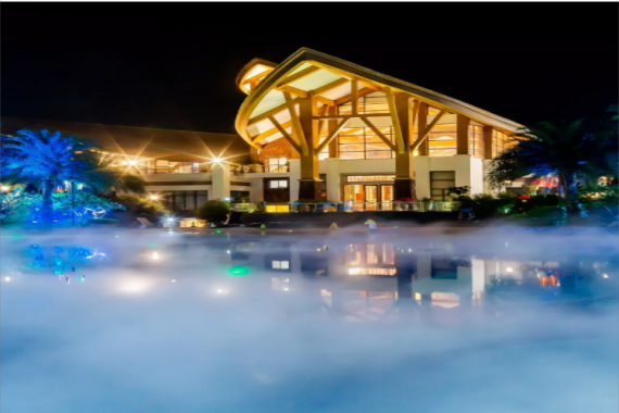 康辉旅游网【英德.直通车】广州往返英德宝墩湖湖山温泉3天2晚，吃足6餐（2早2正2下午茶）