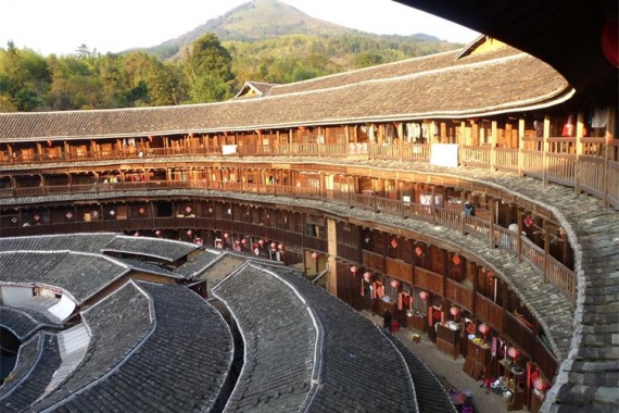 康辉旅游网<经典福见樱花>广州往返永定土楼、永福樱花、古田会议旧址、开元寺双动4天