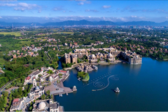 康辉旅游网【迪拜同款·吃足3餐】广州往返清远狮子湖喜来登·玄真红枫银杏网红遂道纯玩2天
