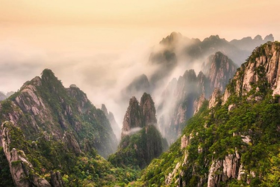 康辉旅游网广州往返衢州，望仙谷、三清山、婺源篁岭古村、徽州古城、黄山、水亭门双飞五天