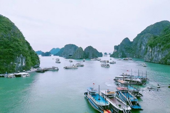 康辉旅游网<温德姆尊享越南>广州往返东兴、河内、下龙湾、天堂岛、纯玩双动5天